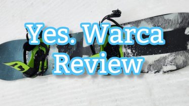 yes warca snowboard header for review