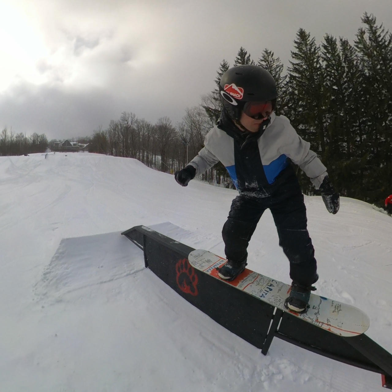 jibbing with the new Capita Ultrafear