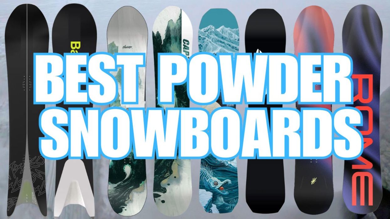 The Best Powder Snowboards for the Season