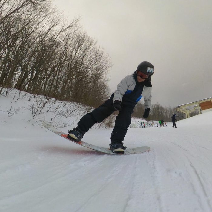 tail flex testing the Capita Ultrafear
