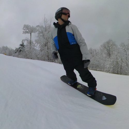 carving with the Jones Mountain Twin