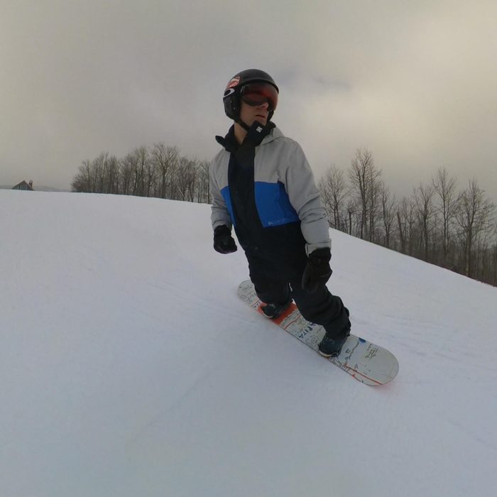 carving toeside with the capita ultrafear
