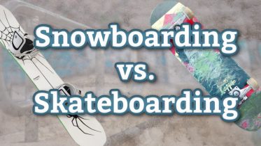 is snowboarding like skateboarding