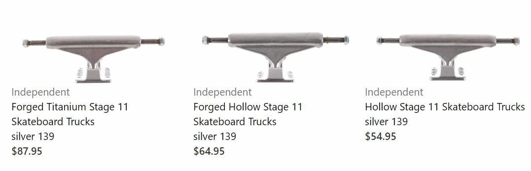 indy titaniums vs indy hollow trucks