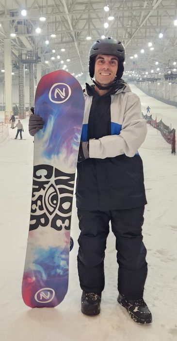 Nidecker Gamma Snowboard Review 13 steve weber holding the nidecker gamma