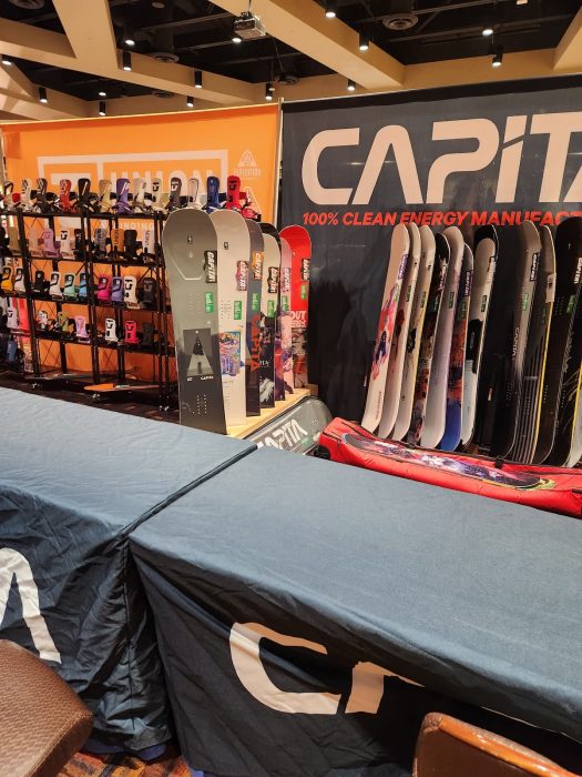 2025 Capita Snowboards booth