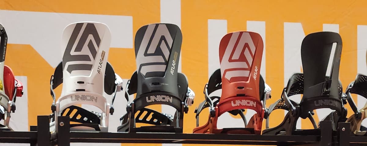 The 2025 Union Atlas Snowboard Bindings