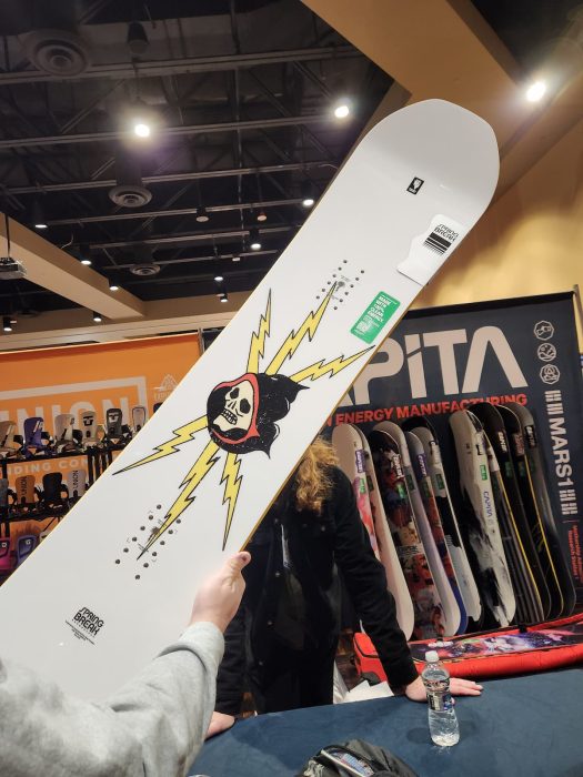 The 2025 Capita Spring Break Resort Twin Snowboard