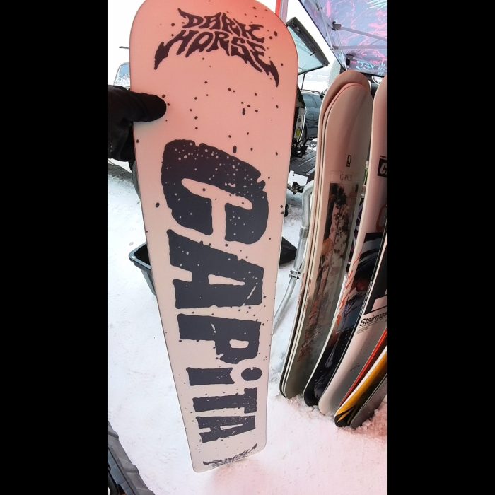 The base of the new Capita Dark Horse