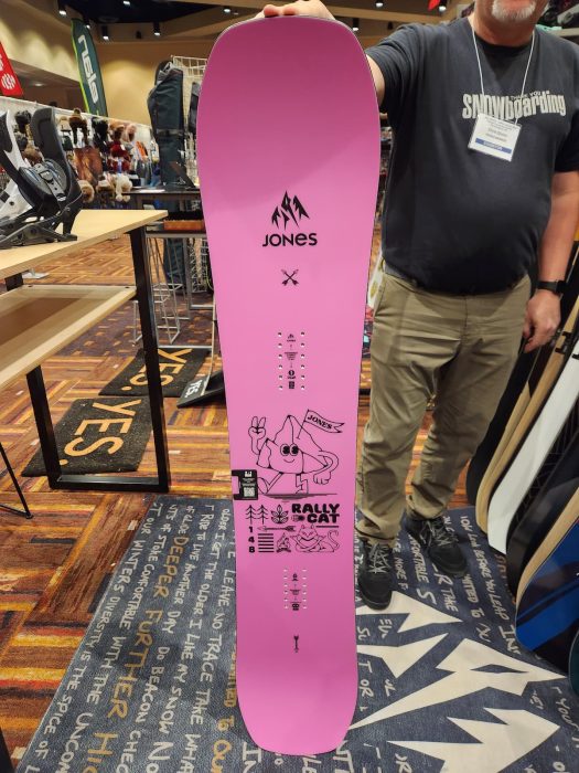 The 2025 Jones Rally Cat Snowboard
