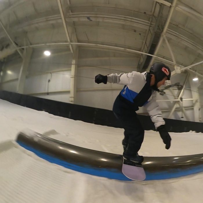 Board Slide With Rome Service Dog 2026