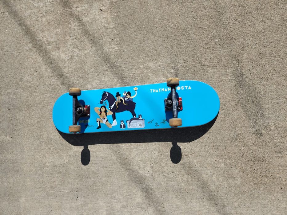 set up enjoi impact light skate deck