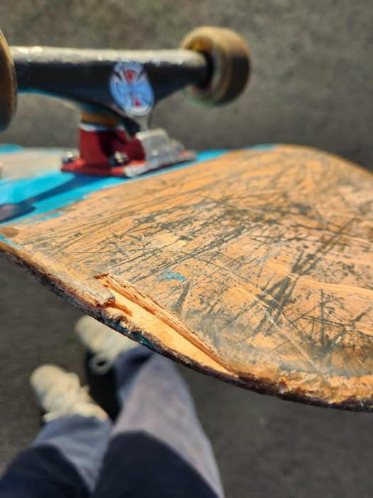 my tail chipped on my impact light