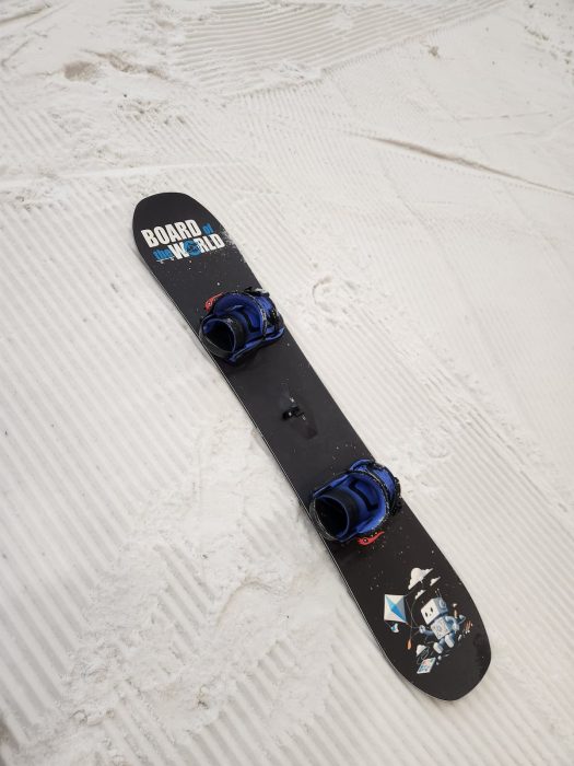 Top view of proteus snowboard