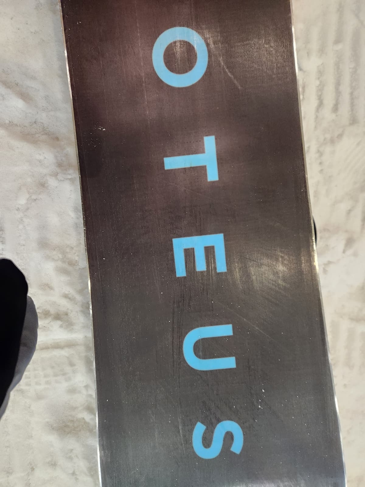 Base after jibbing with proteus snowboard