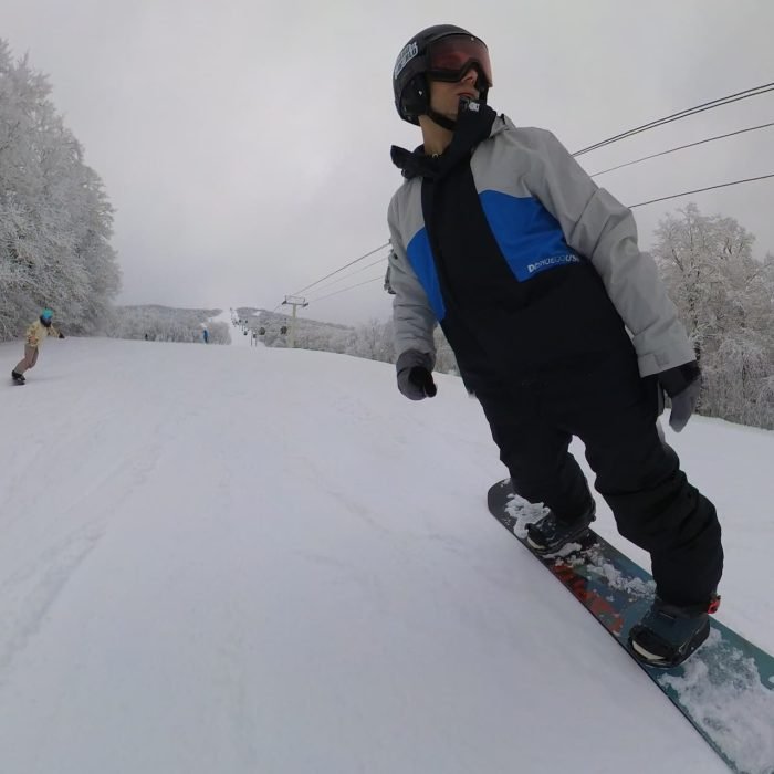 Steve Carving with the 2025 DOA 1