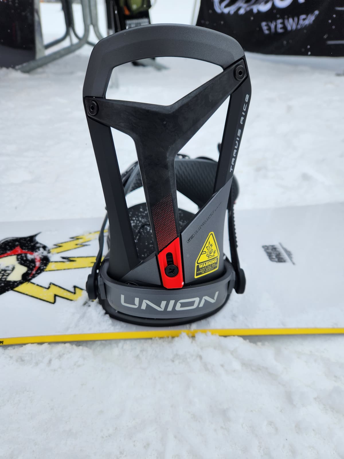 2025 Union Falcor Bindings Review: Upgrade or Skip? 24 A Close up of the Falcor's Highback and FLAD