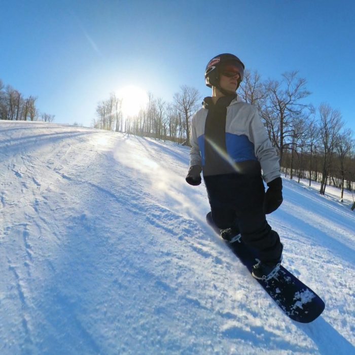 Steve Toeside Carving with the Burton Custom Camber 2027