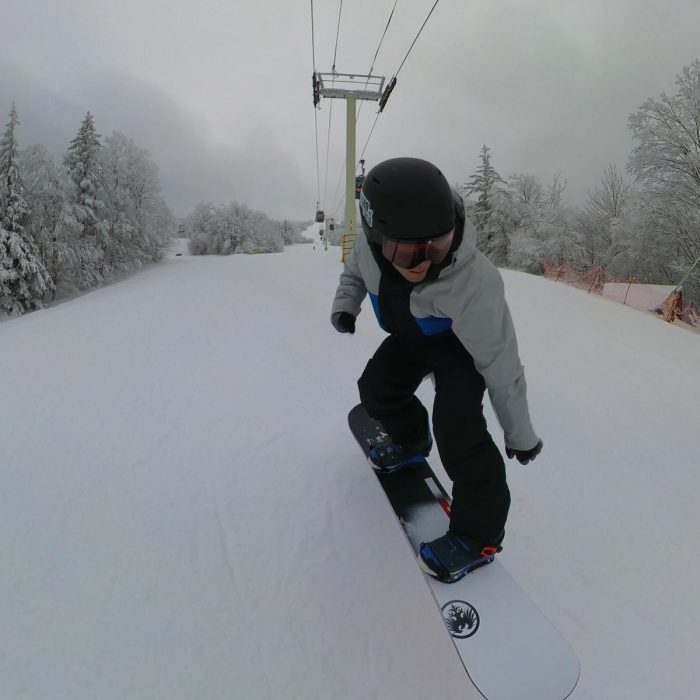 steve doing an ollie on never summer proto synthesis