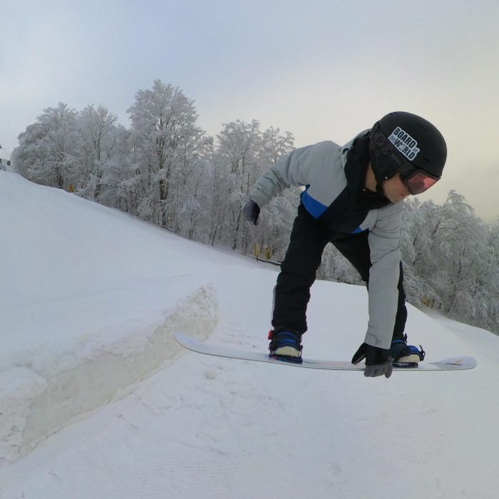 Weddle grab with gnu headspace off jump