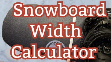Snowboard Waist Width Calculator