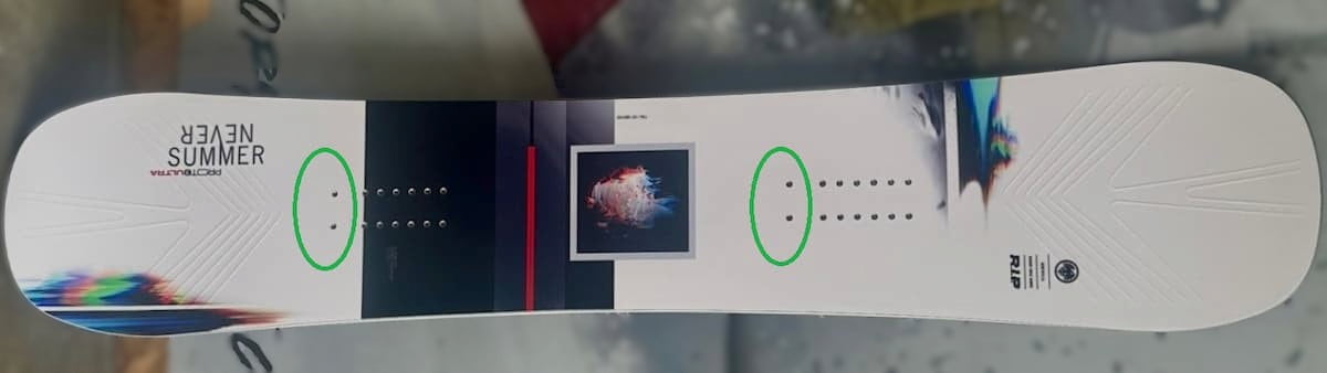 Never Summer Blower Stance Inserts in Proto T3 Ultra