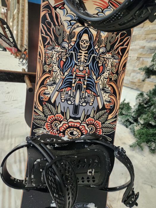 Graphic of Easy Rider Snowboard