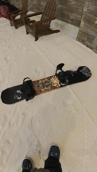 NS Easy Rider Resting On Snow