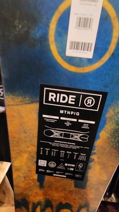 Ride Mtnpig Base Specs