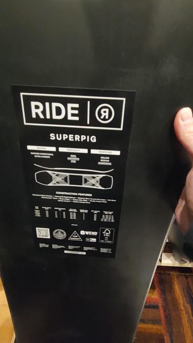 Ride Superpig Specs
