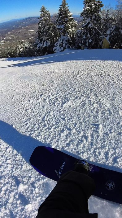 Heel Carve on Chunder