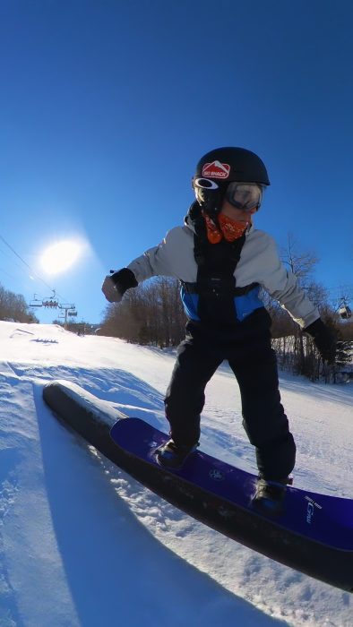 Jibbing 505 With Gnu Gremlin