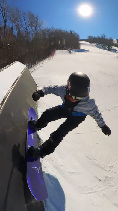 Wallride in the park with Gnu Gremlin