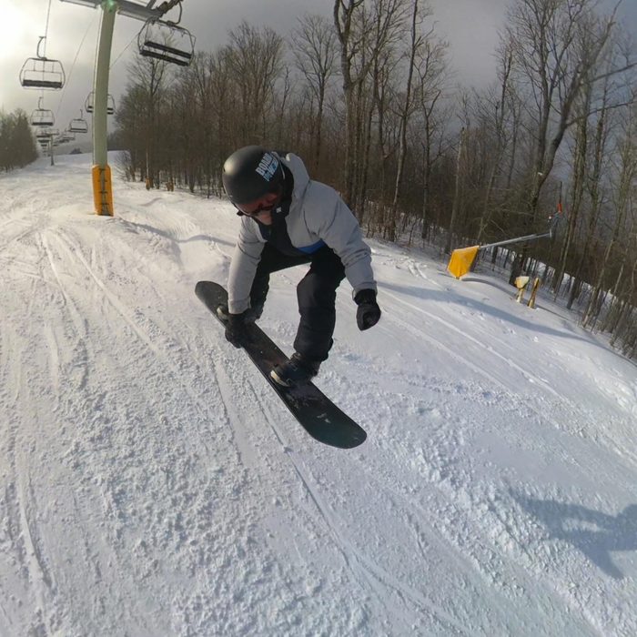 Side hit with Capita Super DOA