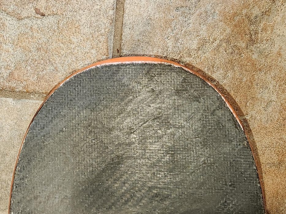 Impact Skateboards XPU Deck Review 43 Shows Wear on Tail Where Slick Layer Wore Down (Tail Shape Remained the Same)