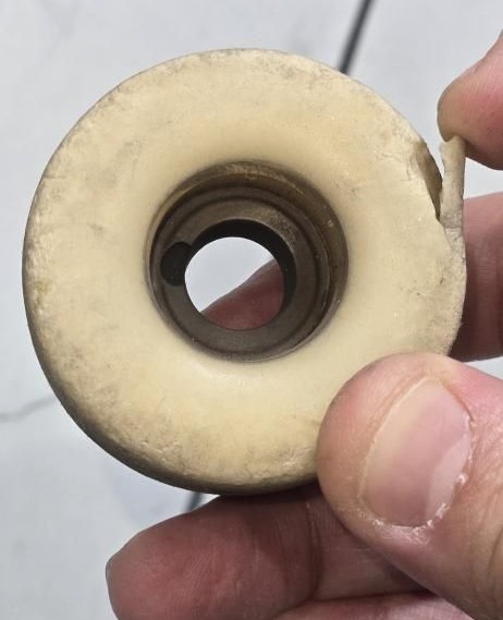 3 Excellent Skate Wheels for Rough Street Spots 9 Chunk taken out of spitfire 93 wheel