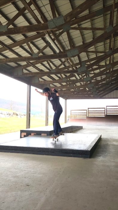 Nose Manual On A Skateboard