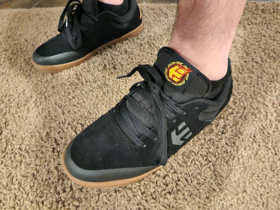 Pointy Toe of the Etnies Marana