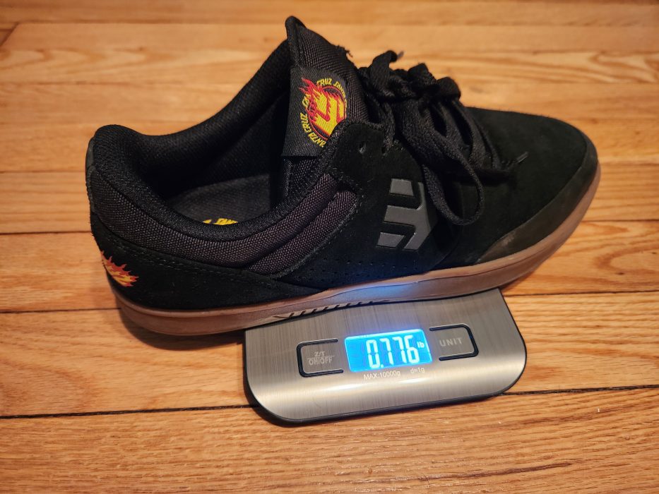 Weighing the Etnies Marana Michelin