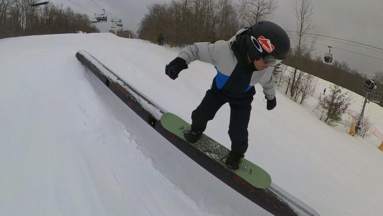 Jibbing with the Capita Dark Horse