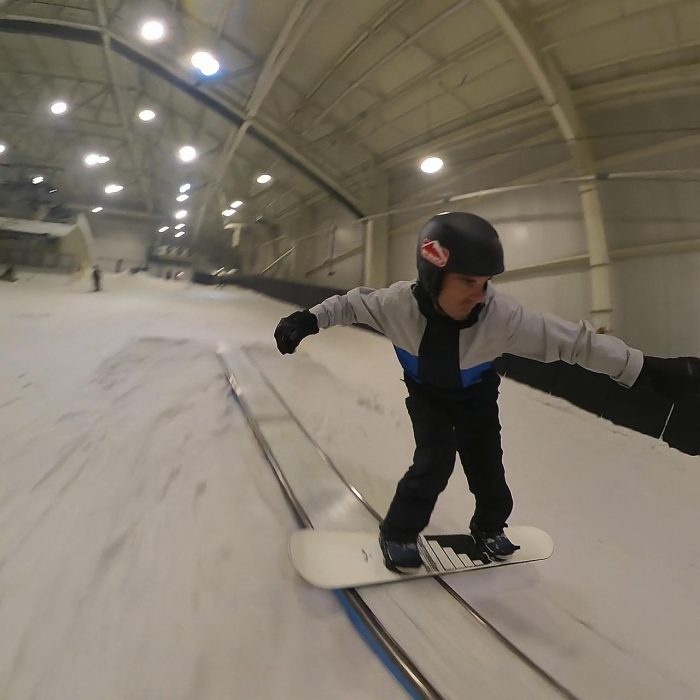 Capita Spring Break Stairmaster Review: The Classic Park Board is Upgraded & Back in Action for 2026 29 Capita SB Stairmaster Tailslide