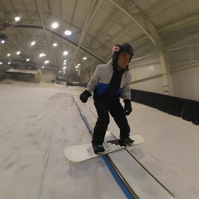 Capita Spring Break Stairmaster Review: The Classic Park Board is Upgraded & Back in Action for 2026 31 Capita SB Stairmaster boardslide on box