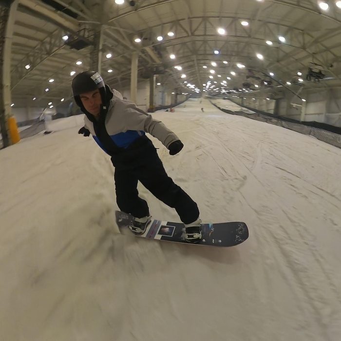 Never Summer Proto Type 3 Snowboard Review: Testing the Tech in the Park 12 Buttering with the Never Summer Proto Type 3