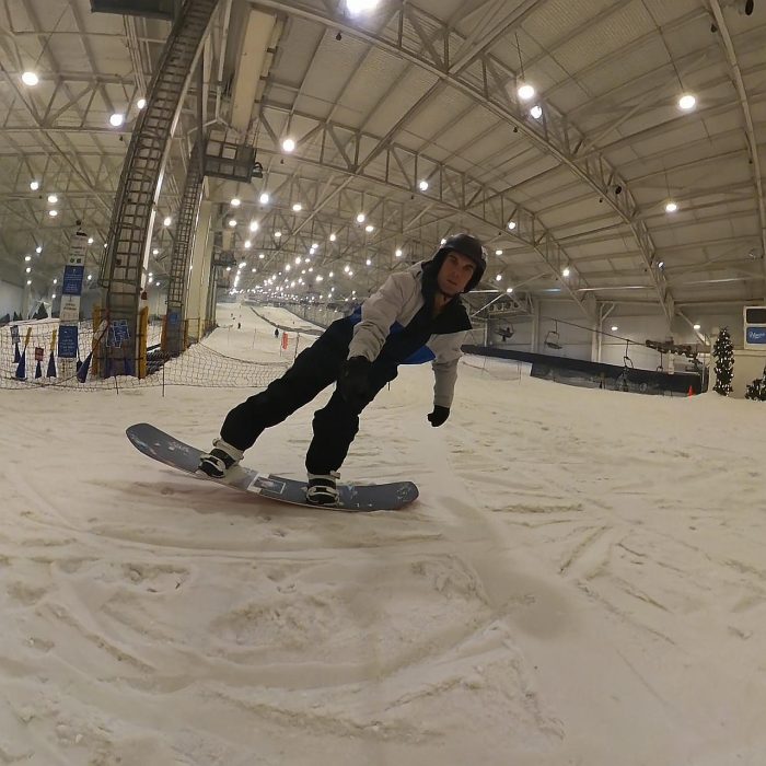 Never Summer Proto Type 3 Snowboard Review: Testing the Tech in the Park 36 Nose Press Test 1
