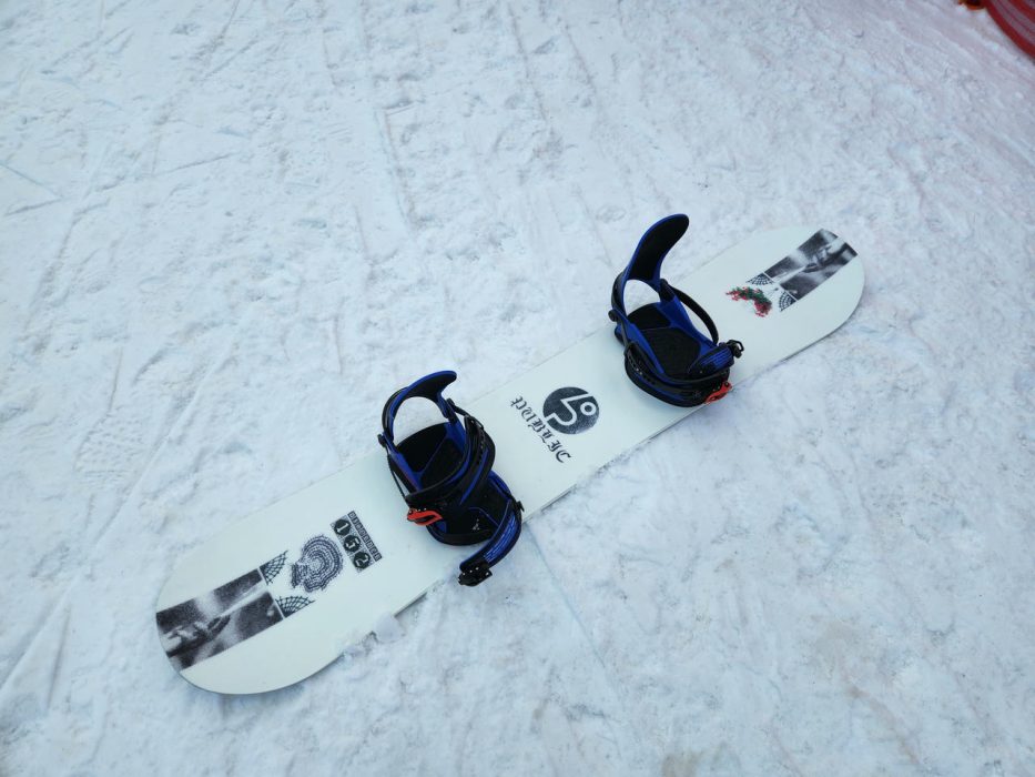 Public Disorder Snowboard Review for 2026: How Does It Ride in the Park? 53 Public Disorder 2026 Demo Resting on Snow