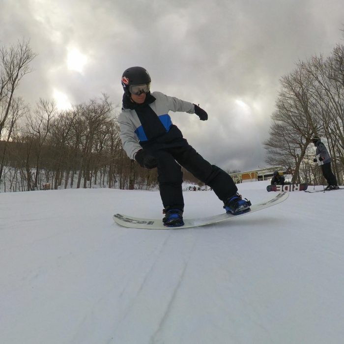 Public Disorder Snowboard Review for 2026: How Does It Ride in the Park? 19 nose flex test