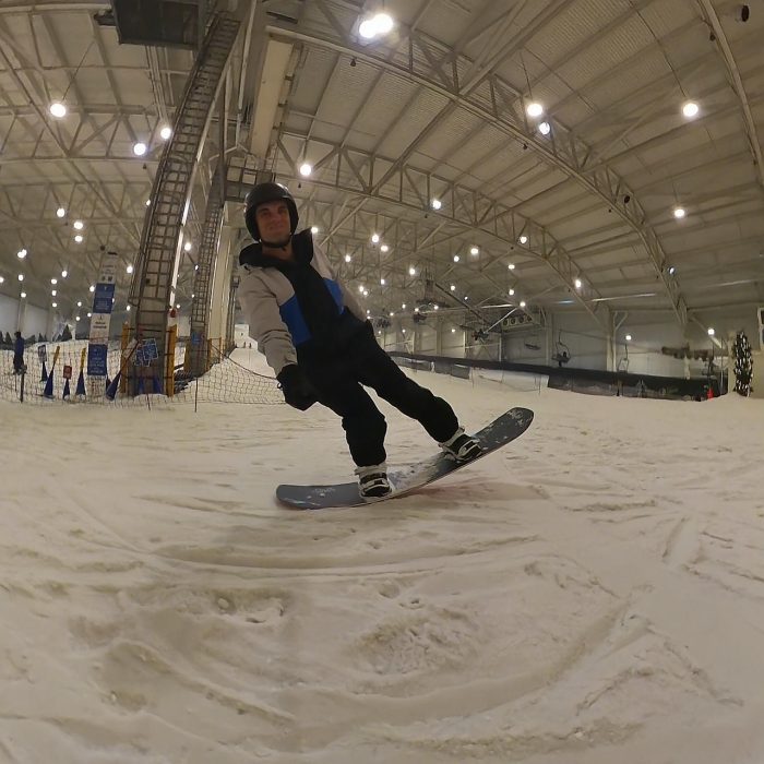 Never Summer Proto Type 3 Snowboard Review: Testing the Tech in the Park 4 Testing the Flex in the nose