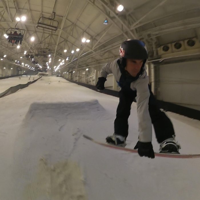 Never Summer Proto Type 3 Snowboard Review: Testing the Tech in the Park 32 Weddle Tweaked Grab