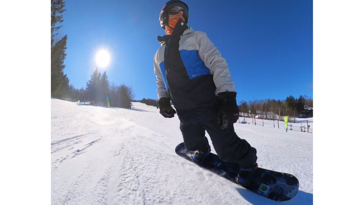 Learning to snowboard