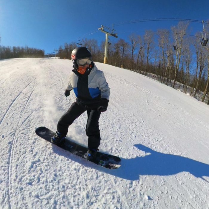 stopping on ice balls